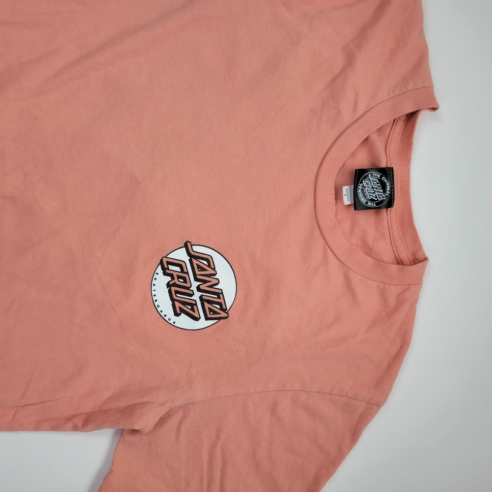 Santa Cruz | Orange Cream Unisex Tshirt Size Small - Picture 5 of 8